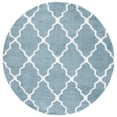 thumbnail image 4 of SAFAVIEH Berber Alastar Abstract Polyester Shag Area Rug, Blue Rust/Ivory, 9' x 12', 4 of 8