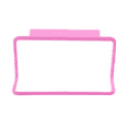 thumbnail image 2 of Clearance! Denhf 1Pc Kitchen Towel Hanger, Over Cabinet Door Towel Rack, Over The Door Towel Bar for Inside or Outside of Doors, Towel Holder for Kitchen Bathroom, No Drilling, Pink, 2 of 7