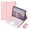 Pink, variant on MATN Keyboard with Touchpad Compatible with iPad Pro 13-inch (M4) 2024, Smart Keyboard Folio Cover with Pencil Holder, Multi-Touch Trackpad, Detachable Keyboard Mouse iPad Pro13 inch (2024)