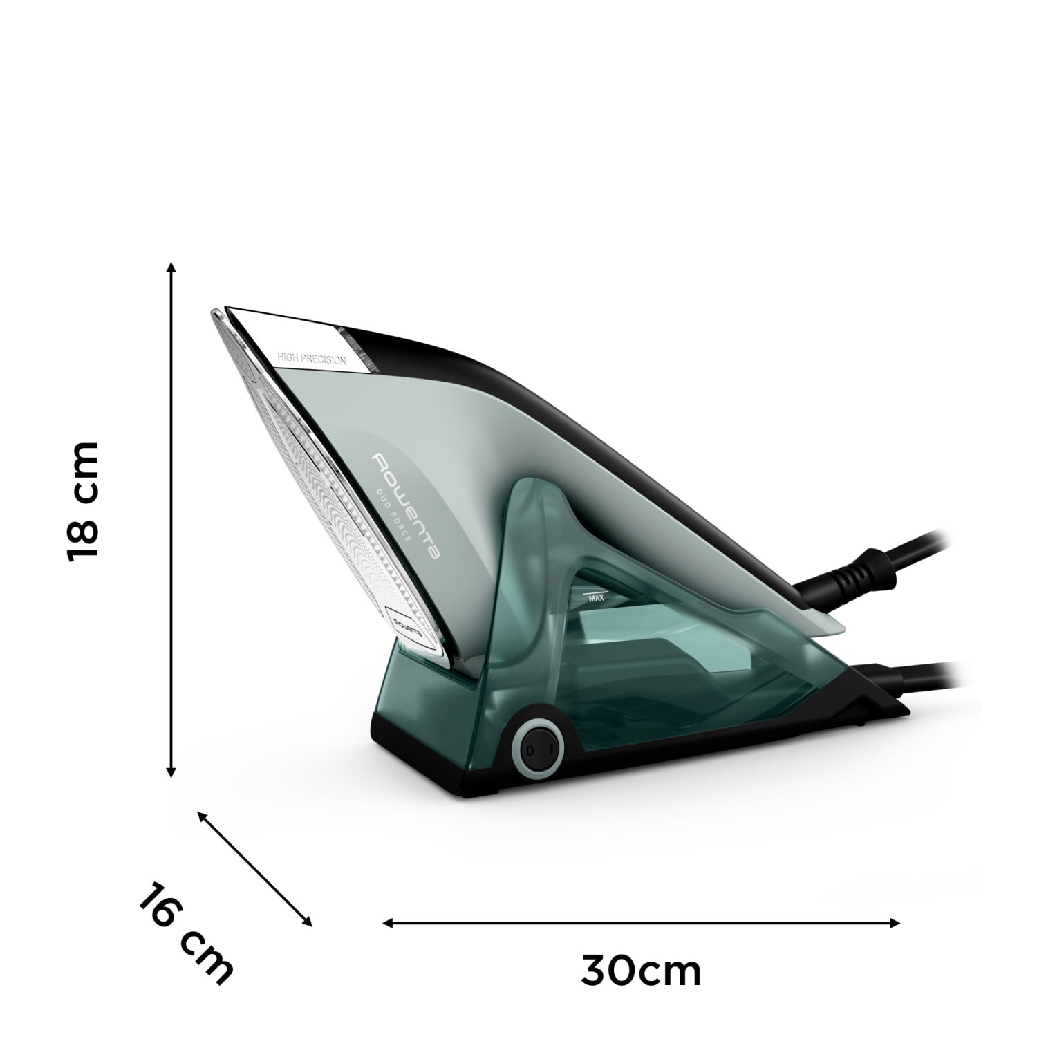 Rowenta Duo Force 2-in-1 Steam Iron and Clothes Steamer with Lightweight Design and Rapid Heat-Up