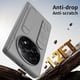 thumbnail image 4 of For Oppo Find N5 5G Case Kickstand Wristband PC Phone Cover with Tempered Glass Film - Grey, 4 of 5