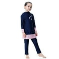 thumbnail image 2 of lnmuld Girls Full Coverage Long Sleeve Swimwear with Skirt Size:8-9 Years, 2 of 5