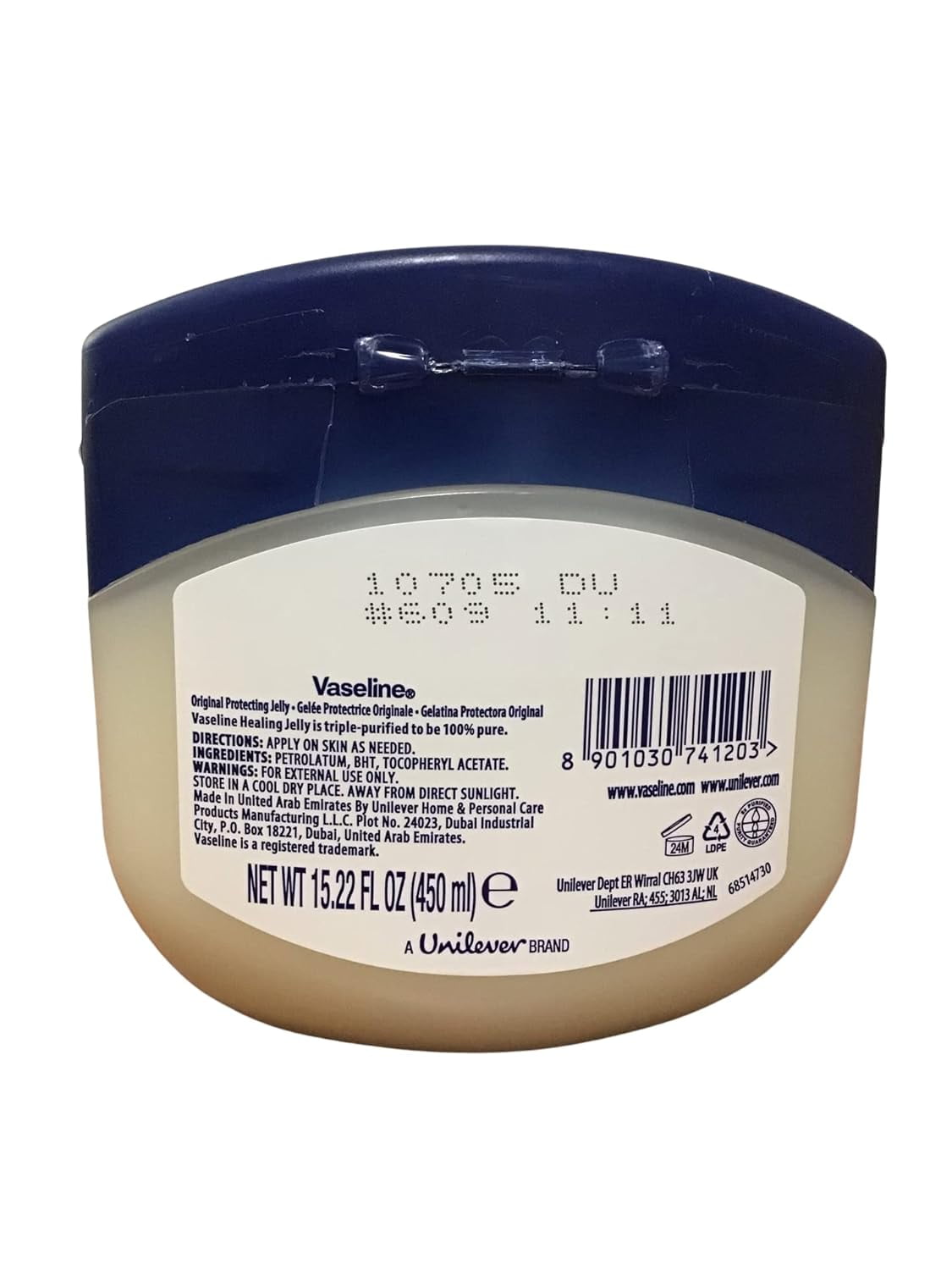 Vaseline Blue Seal Men Fresh Petroleum Jelly - 100ml