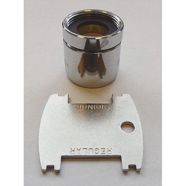 CHICAGO FAUCETS E3VPJKABCP Aerator,Vandal Proof,Brass