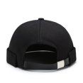 thumbnail image 4 of Moda Four Seasons sombrero de piso para hombres calle hipster hip hop sombrero sin ala sombrero de melón mujer sombrero brillante moda femenina, 4 of 6