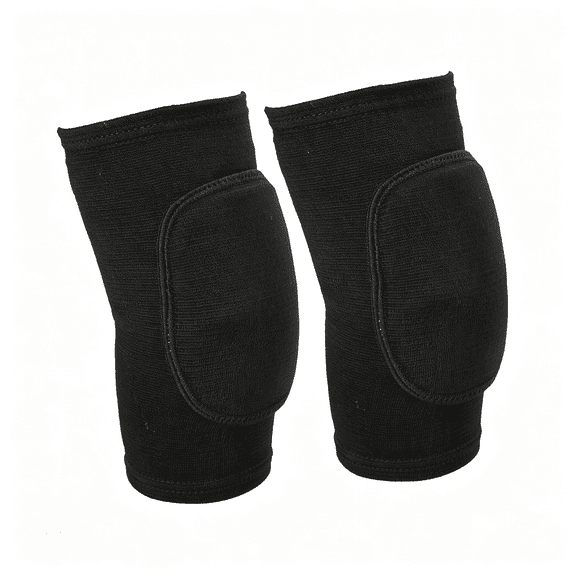 BESTSKY Anti Slip Sponge Anti Slip Sponge 1 Pair Volleyball Elbow Pads, Black Middle, Breathable Arm Protector for Sports & Fitness, Comfortable Elastic Support for Men, Women, and Kids