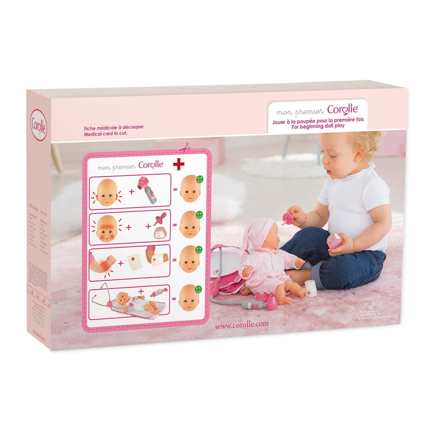 ambulance baby doll doctor corolle