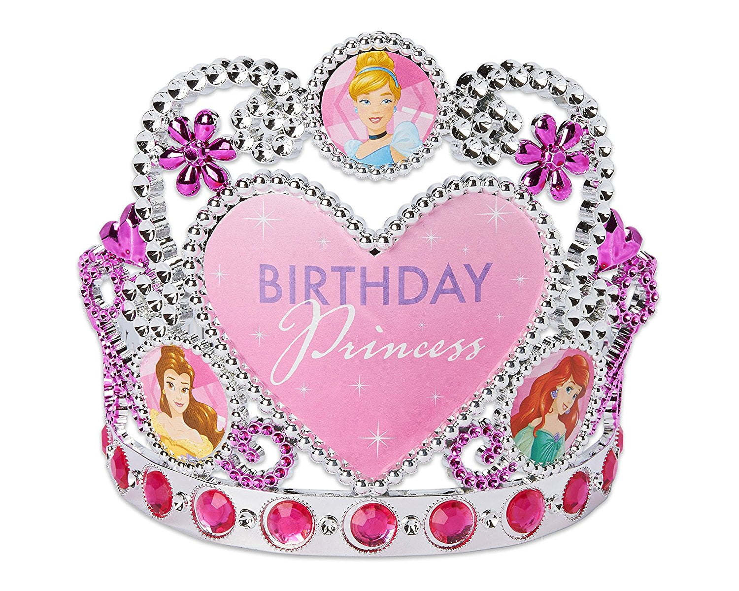 Princess Party Pink Girls Girls Plastic Party Tiara 