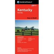 Rand McNally Easy to Read Folded Map: Kentucky State Map, (Paperback)