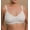 Natural, variant on Women's Cottonique W12215 Latex Free Organic Cotton Slimfit Pullover Bra (Black 7)