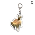 thumbnail image 1 of AYFFDIYI Creative Animal Keychain Funny Cute Cartoon Bag Pendant Key 9CM0 HOT 2024, 1 of 1