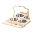 thumbnail image 2 of Suministros para perchas de pájaros, contenedor de comida, jaula para loros, accesorios para cacatúas, cotorras, periquitos, canarios, 2 of 9