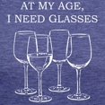 thumbnail image 3 of CafePress - At My Age I Need Glasses Women's Deluxe T Shirt - Womens Tri-blend T-Shirt, 3 of 4