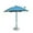 Blue, variant on Umbrella Product for Outdoor and Car Use 360° Flexible Phone Sunshade with Suction Cup Holder Portable Glare Shield for Mobile Devices and Driving Convenience
