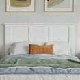 thumbnail image 3 of AFI Madison Full Solid Wood Foundation Bed with Matching Headboard Footboard, White, 3 of 6