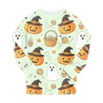 thumbnail image 6 of GCETTIC Toddler Girl Pajama Set Kids Soft Sleep Outfit Breathable Fabric Crew Neck Top Loose Fit Nightwear Pajamas Light Green,2-3 Years, 6 of 9
