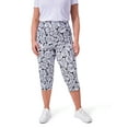 thumbnail image 2 of JMS Just My Size by Hanes Women’s Plus Size Millennium Capri Pants, Sizes 1X-4X, 2 of 7