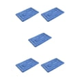 thumbnail image 1 of Bearachild Alfombra De Baño Antideslizante Para Escalones Seguros Y Protección Del Piso Fuerte Agarre Baño Absorción De Agua Azul 40x60 CM Type2 NO2, 1 of 6