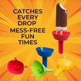 thumbnail image 4 of Drip Free Popsicle Holder Mess Free Frozen Treats Holder With Straw, 4 of 5
