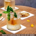 thumbnail image 3 of 3drose, New Years Eve Image of Gold Disco Ball, Set of 4 Ceramic Tile Coasters, 3 of 7