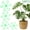 Green, variant on 16PCs Plant Stem Support,Climbing Houseplant Stem Holders,Reusable Flower Trellis Stem Hook Plant Care Accessories,Easy to Install Suitable for Indoor and Outdoor Use
