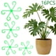thumbnail image 1 of Clips de soporte para plantas trepadoras, marcos plegables ajustables con juego de 16 abrazaderas, varios tamaños para jardines y flores interiores, 1 of 7