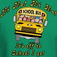 thumbnail image 3 of CafePress - Hi Ho School Bus Dark T Shirt - Men's Classic Graphic Cotton T-Shirt, 3 of 4