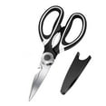 thumbnail image 3 of Kitchen Shears, Kitchen Scissors Heavy Duty Meat Scissors Poultry Shears, Dishwasher Safe Food Cooking Scissors All Purpose Stainless Steel Utility Scissors, 2-Pack, 3 of 6
