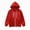 H154-Red, variant on TOWED22 Hoodies for Girls Boys Baggy Zip Up Classic Hooded Sweatshirts Casual Solid Long Sleeve Jacket with Pockets,Dark Blue,11-12 Y