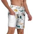 thumbnail image 3 of Goofa Cute Whale Printed Men's Swim Trunks Board Shorts Quick Dry Mens Swimming Trunks with Compression Liner,Breathable Fit Hawaii Beach Shorts-X-Large, 3 of 9
