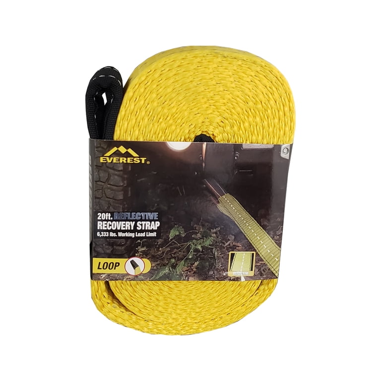 Everest 2" x 20' Recovery Strap with Padded Loops photo 3