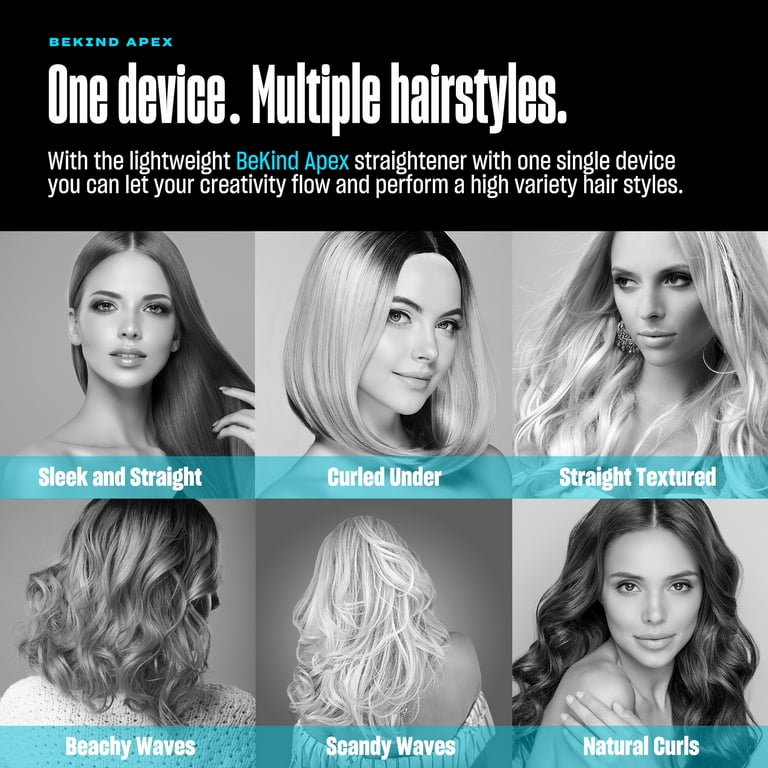 Hairstyles using cheap straightener
