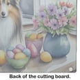 thumbnail image 5 of Decorating Easter Sheltie Glass Cutting Board 12 in x 15 in, 5 of 5