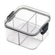 thumbnail image 2 of Xihbxyly Caja de Almacenamiento de Cocina, Apta para Congelador, Diseño Apilable Que Ahorra Espacio, Mantiene Los Alimentos Frescos Por Más Tiempo, Multiusos, Ideal para El Hogar, Tamaño 6,2 X 10,5 X, 2 of 7