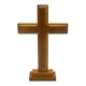 thumbnail image 1 of Wooden Standing Cross Decor Altar Cross With Stand Double-sided Table Cross Gift TW, 1 of 5