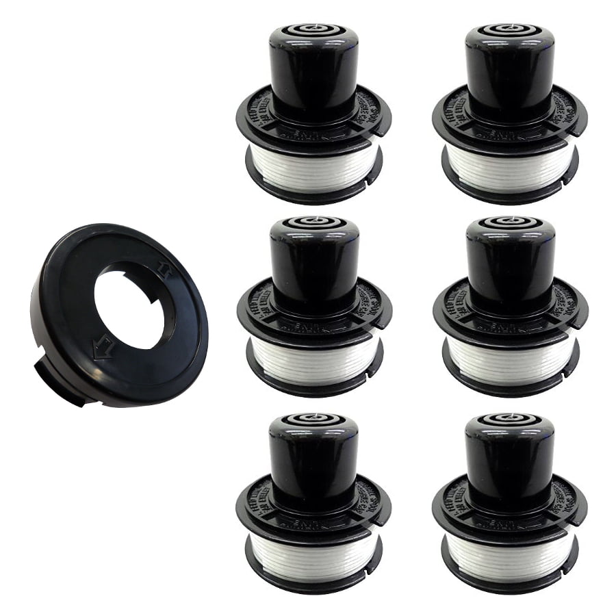 3Pack Replacement String Trimmer Bump Cap For ST4500 Black & Decker #682378-02 