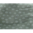 thumbnail image 4 of oneOone Georgette Viscose Fabric Rainy Clouds Nature Printed Craft Fabric BTY 42 Inch Wide, 4 of 4