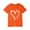Orange, variant on Girls Shirts Loose Casual Blouses Floral Print Blouse Crew Neck Short Sleeve Tee Tops for Toddler Girls Holiday Blouse Tops Trendy Staying at Home Free Shipping Orange 9 Years