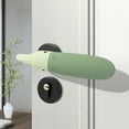 thumbnail image 4 of Qiopertar Silicone Door Handle Cover Protector, Removable Anti-Collision Bumper Guard for Entrance & Interior Room Doors, Soft Safety Edge Padding for KidsFamily Home Decor, Green, 4 of 6