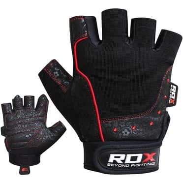 MRX Weight Lifting Belt With Gym Gloves Set – Training Fitness Bodybuilding Workout – Multiple Colors