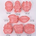 thumbnail image 5 of 8Pcs/Set Cartoon Halloween Cookie Cutter 3D Biscuit Mold Fondant Baking Tool Cookie Decoration Tools, 5 of 5