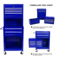 High Capacity Rolling Tool Chest with Wheels and Drawers 6Drawer Tool