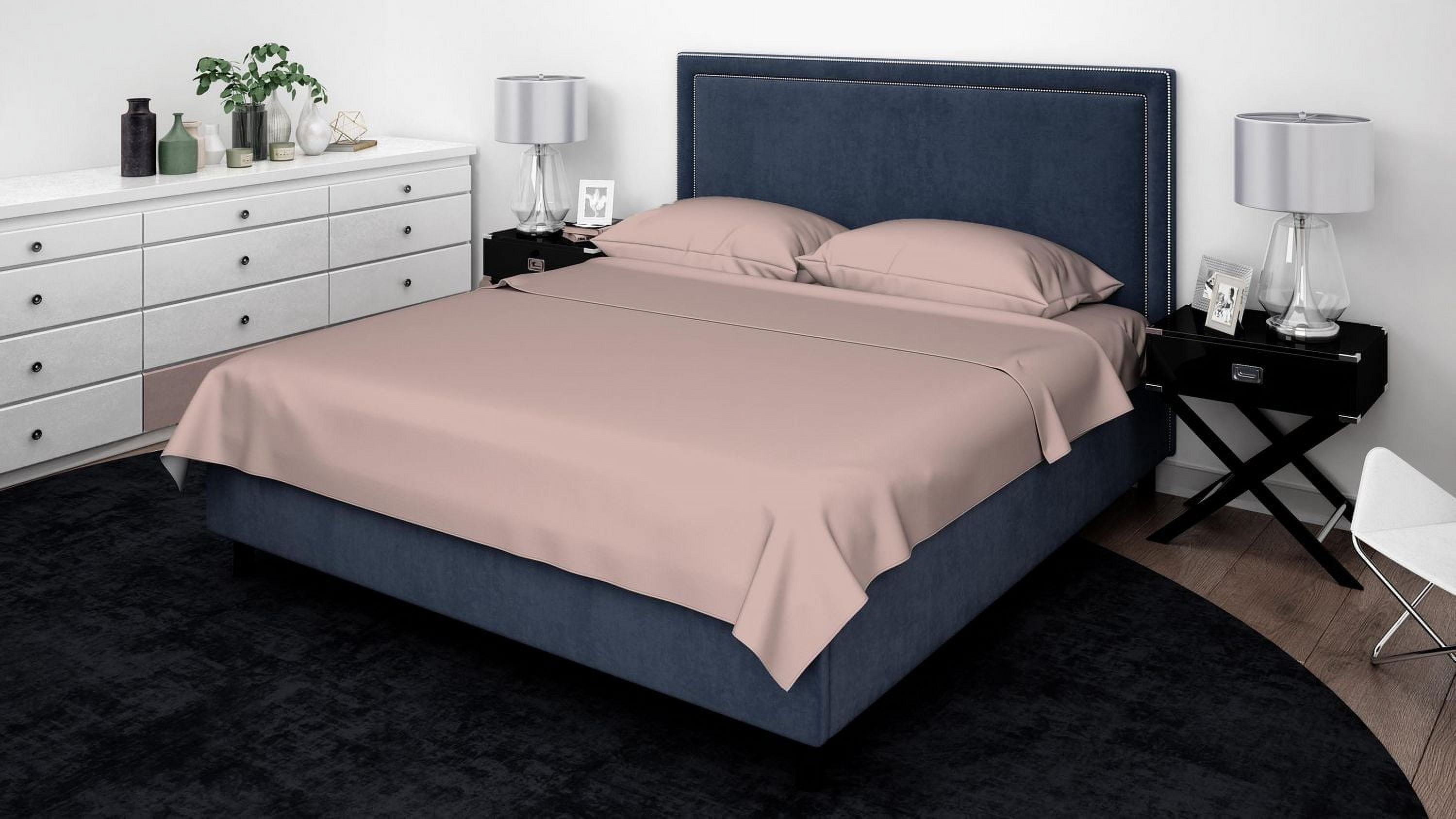 Johnson Home 400 TC Bed Sheet Set - 100% Cotton Sheets