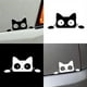 thumbnail image 4 of 10 stickers car window reflective stickers personality creative sculpture car stickers voyeur cat ca, 4 of 4