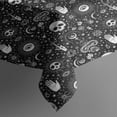 thumbnail image 3 of Black White Gothic Skull Hand Eye Pattern Rectangle Tablecloth 60"x84",Waterproof Polyester Rectangle Table Cloth, Wipeable Spillproof Polyester Tablecloth for Dining, Camping, Indoor and Outdoor, 3 of 5