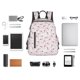 thumbnail image 4 of Balery Cute Bow Tie Mochila ligera para hombre y mujer: duradera e impermeable, ideal para la escuela, el trabajo, viajes y uso diario., 4 of 7