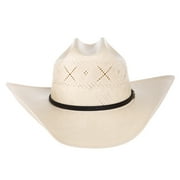 Resistol Mens George Strait All My Exs 20X Straw Cowboy Hat Natural 7 5/8