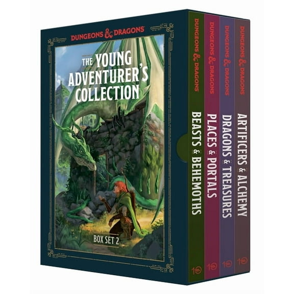Dungeons & Dragons Young Adventurer& The Young Adventurer's Collection Box Set 2 (Dungeons & Dragons 4-Book Boxed Set): Beasts & Behemoths, Drag, (Paperback)