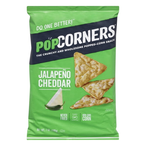 Our Little Rebellion Popcorners Smokin' Jalapeño White Cheddar, 7 oz