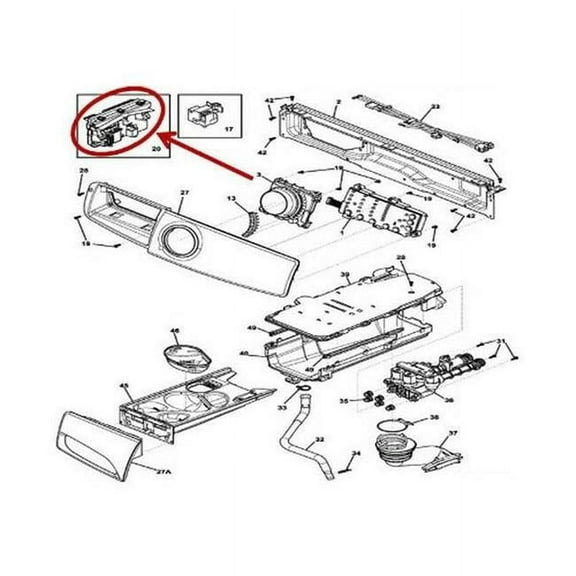 Frigidaire WCI5304519503 Washer Main Board